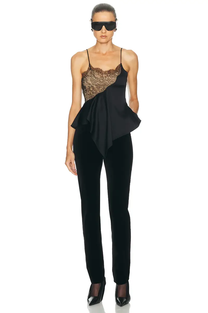Stella McCartney Lace Trimmed Cami Top | Thumbnail 4 Stella McCartney Lace Trimmed Cami Top | Thumbnail 4