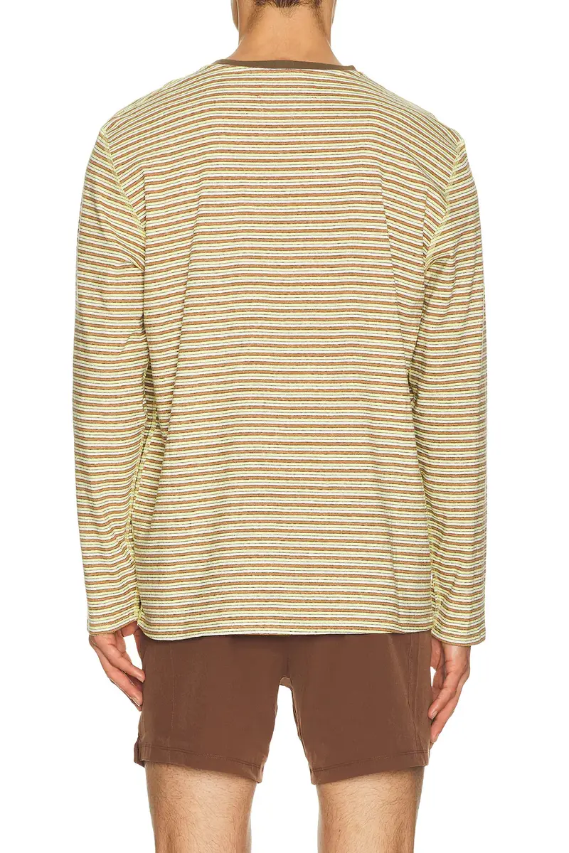 District Vision Long Sleeve Stripe Tee | Thumbnail 2 District Vision Long Sleeve Stripe Tee | Thumbnail 2