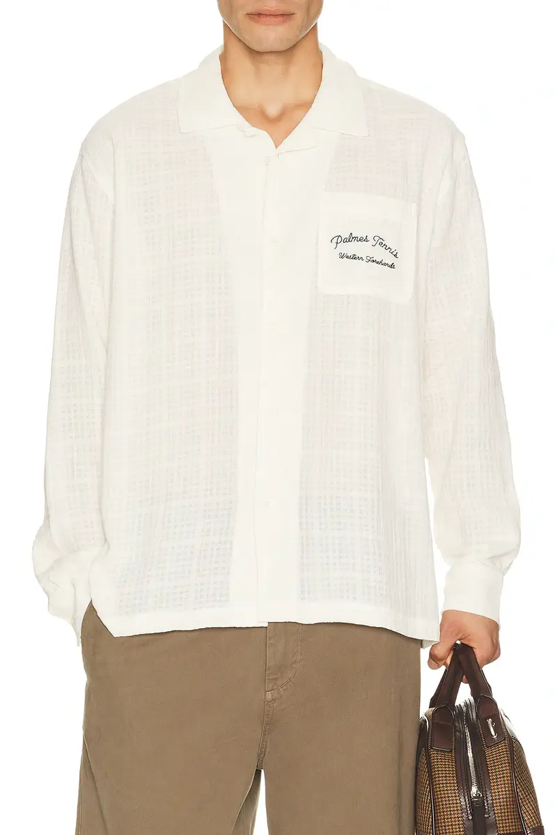 Palmes Western Camp Collar Shirt | Thumbnail 2 Palmes Western Camp Collar Shirt | Thumbnail 2