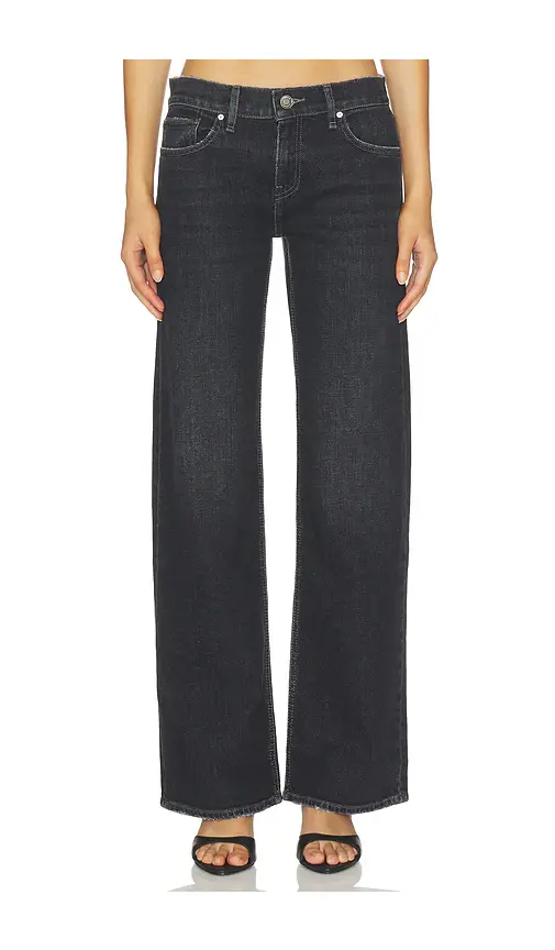 Hudson Jeans Kelli Low Rise Loose Straight Jeans | Thumbnail 2 Hudson Jeans Kelli Low Rise Loose Straight Jeans | Thumbnail 2