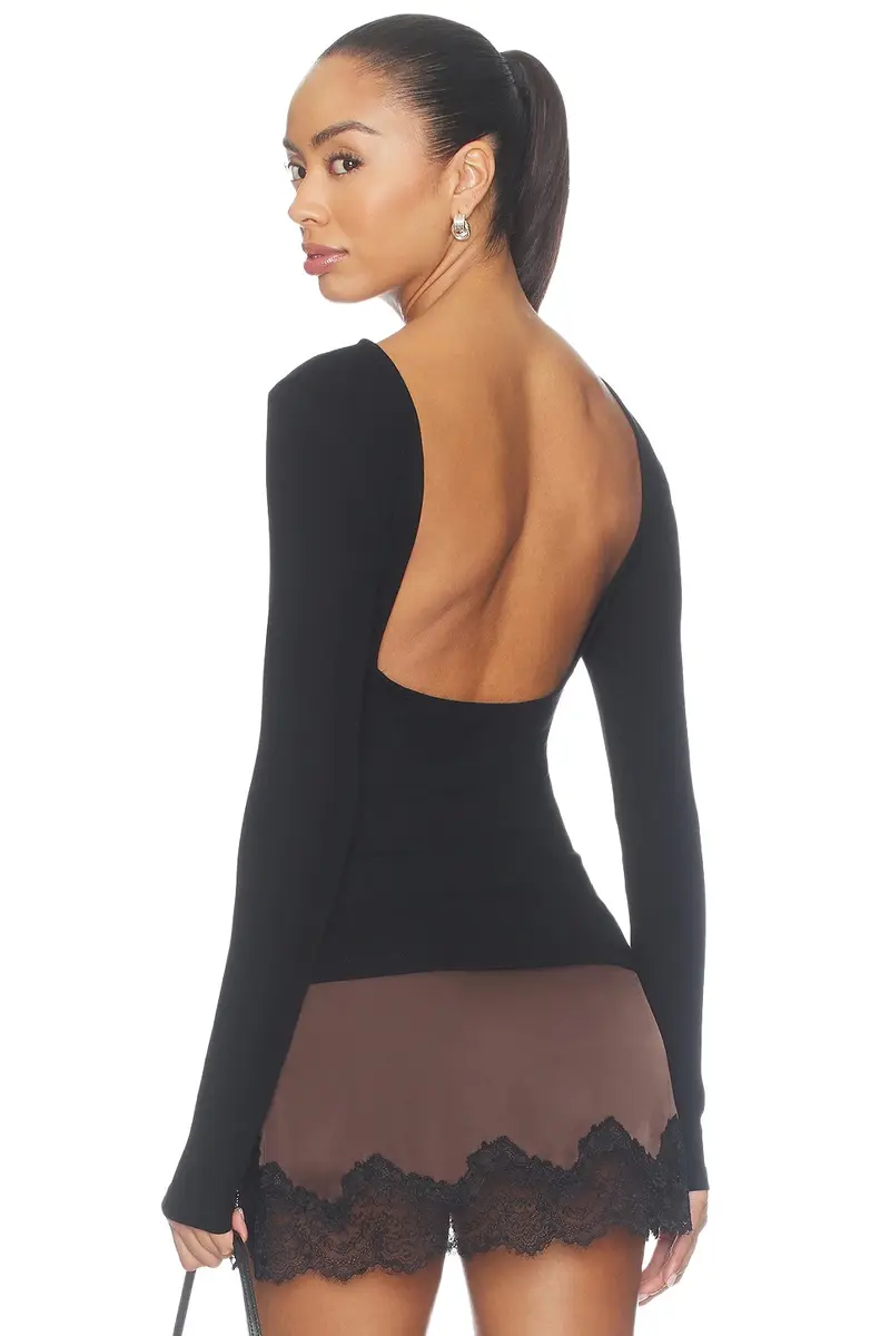 Odette Scoop Back Top Odette Scoop Back Top