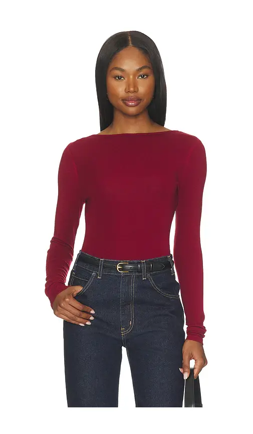 Elodie the Label Odette Scoop Back Top | Thumbnail 2 Elodie the Label Odette Scoop Back Top | Thumbnail 2