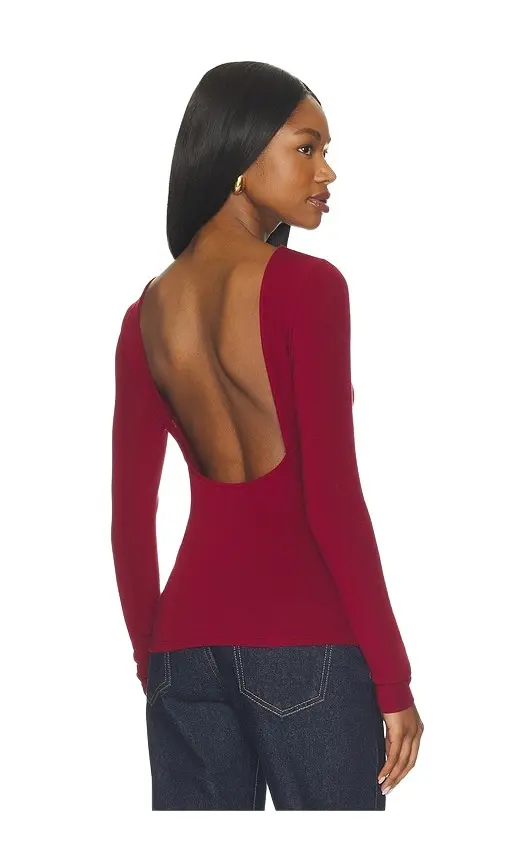 Odette Scoop Back Top Odette Scoop Back Top