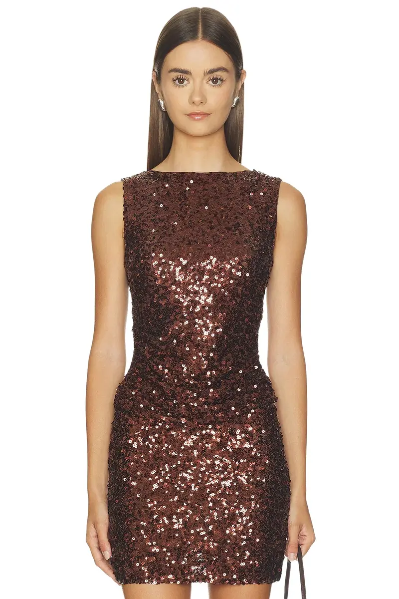 Elodie the Label Reed Sequin Top