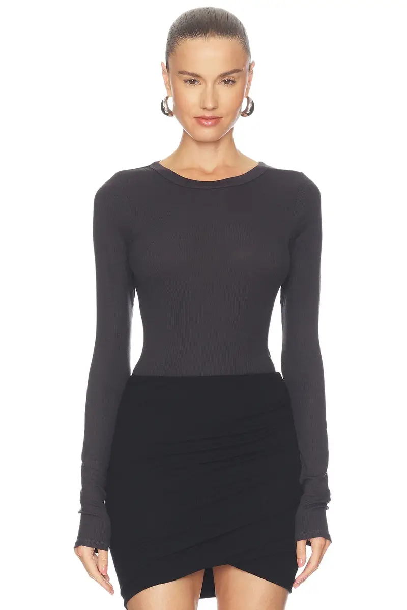 Silk Rib Essential Crew Silk Rib Essential Crew