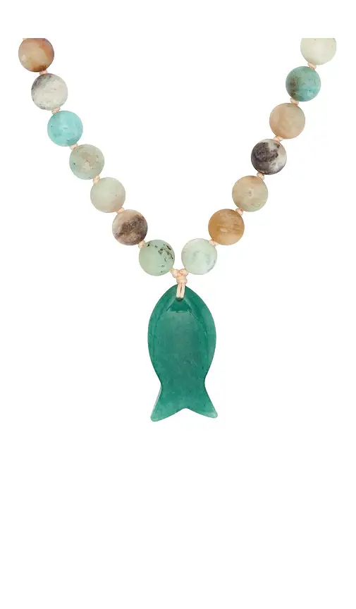 8 Other Reasons Beaded Fish Pendant Necklace | Thumbnail 2 8 Other Reasons Beaded Fish Pendant Necklace | Thumbnail 2