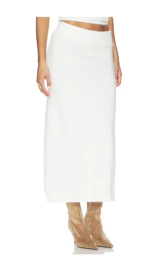 Misha Brushed Cashmere Skirt | Thumbnail 2 Misha Brushed Cashmere Skirt | Thumbnail 2