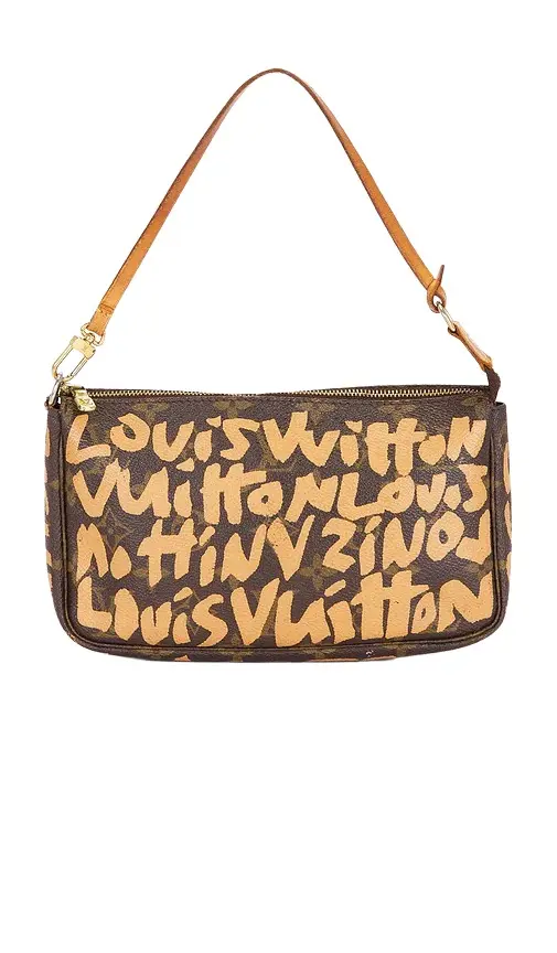 Louis Vuitton X Stephen Sprouse Monogram Graffiti Pochette Accessoires Shoulder Bag
