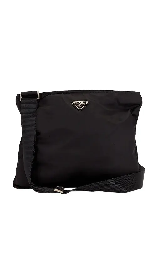 Tessuto Flat Messenger Bag