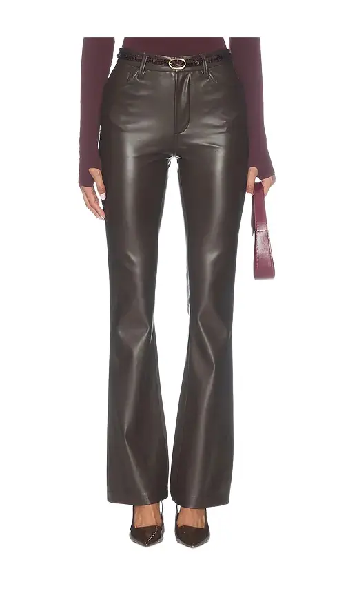 Joe's Jeans The Faux Leather Hi Honey Bootcut Pants
