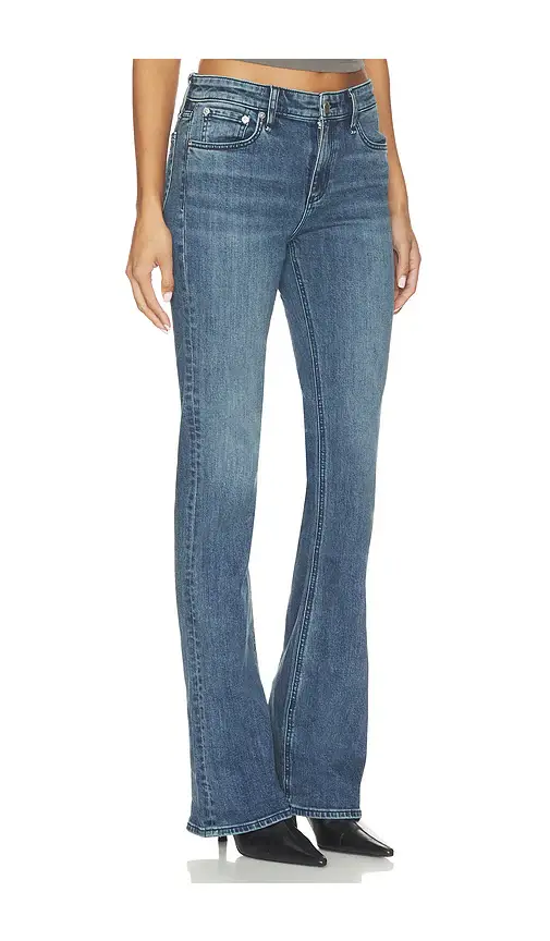rag & bone Kinsley Low Rise Full Length Bootcut Jeans | Thumbnail 2