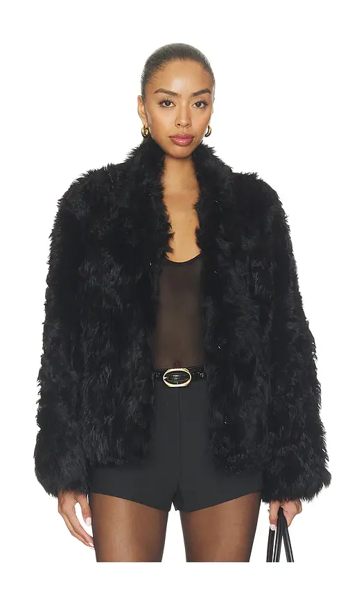 Source Unknown Lyn Long Hair Shearling Jacket | Thumbnail 2 Source Unknown Lyn Long Hair Shearling Jacket | Thumbnail 2
