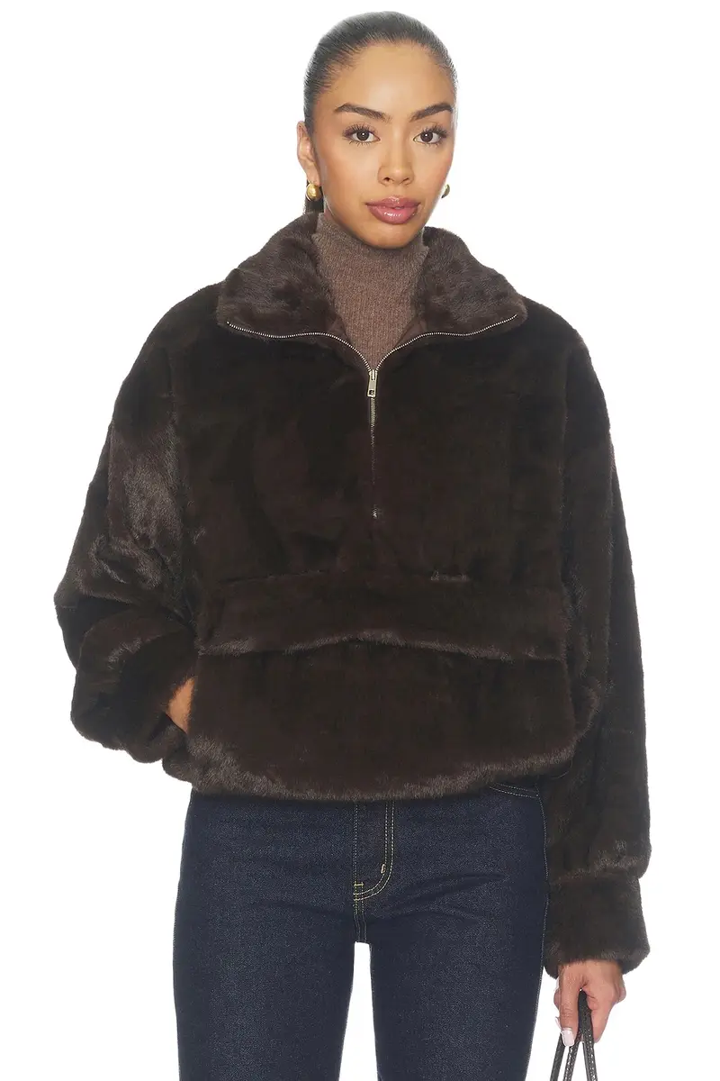 Source Unknown Zvika Faux Fur Anorak