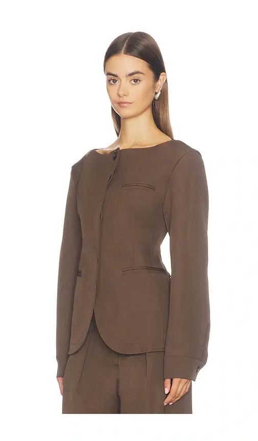 Source Unknown Matteo Cinched Blazer | Thumbnail 2
