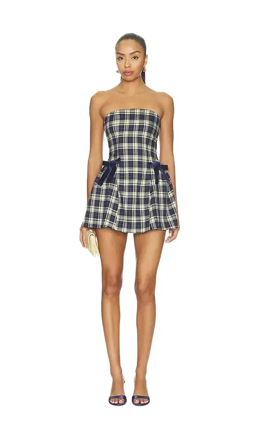 MORE TO COME Kiana Strapless Mini Dress