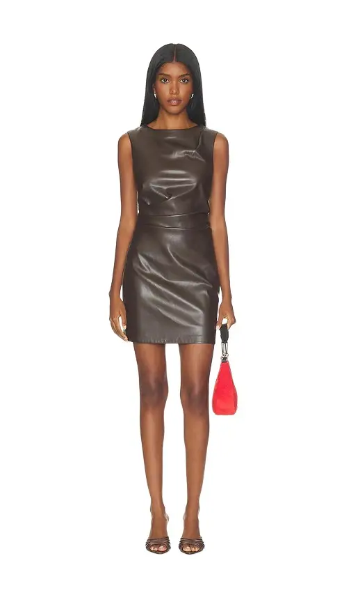 Joe's Jeans The Meg Faux Leather Dress