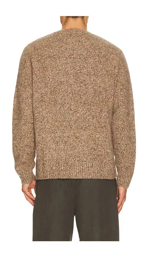 Soft Goat Marled Relaxed Fit Crewneck Sweater | Thumbnail 2 Soft Goat Marled Relaxed Fit Crewneck Sweater | Thumbnail 2