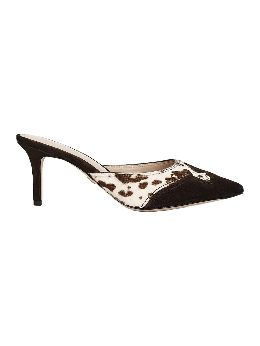Veronica Beard Lisa Western Mule Pump