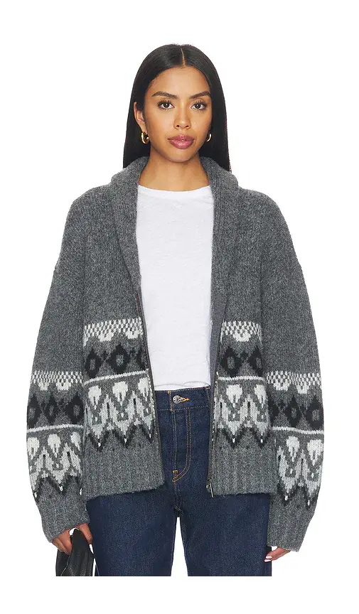 Joe's Jeans The Inga Fairisle Cardigan | Thumbnail 2 Joe's Jeans The Inga Fairisle Cardigan | Thumbnail 2