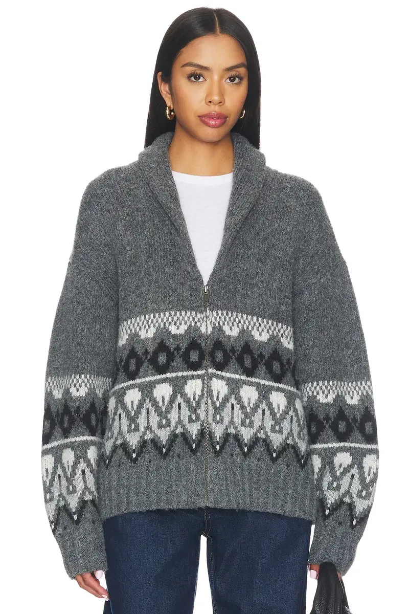 The Inga Fairisle Cardigan The Inga Fairisle Cardigan