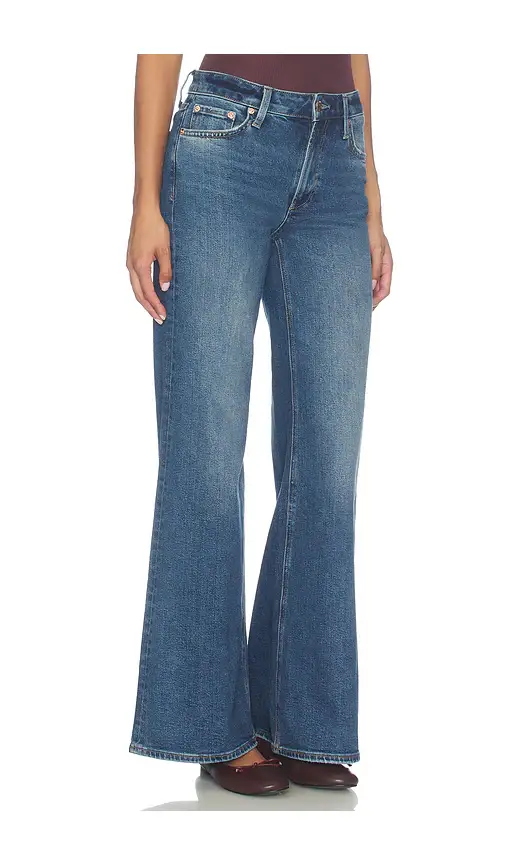 Pistola Petite Vivian Mid Rise Wide Leg Jean | Thumbnail 2 Pistola Petite Vivian Mid Rise Wide Leg Jean | Thumbnail 2