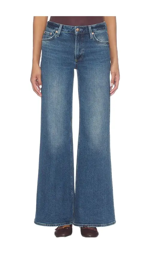 Petite Vivian Mid Rise Wide Leg Jean Petite Vivian Mid Rise Wide Leg Jean
