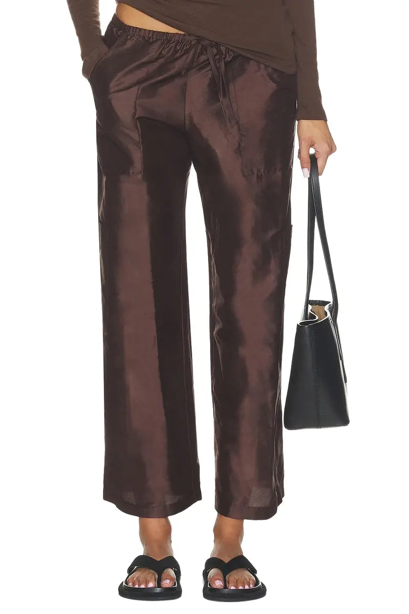 The Taffeta Drawstring Cargo Pant The Taffeta Drawstring Cargo Pant