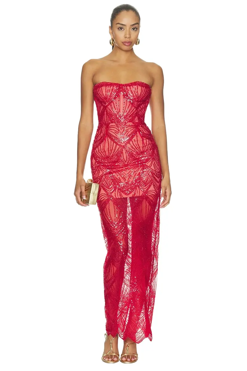 Bronx and Banco Giselle Maxi Dress
