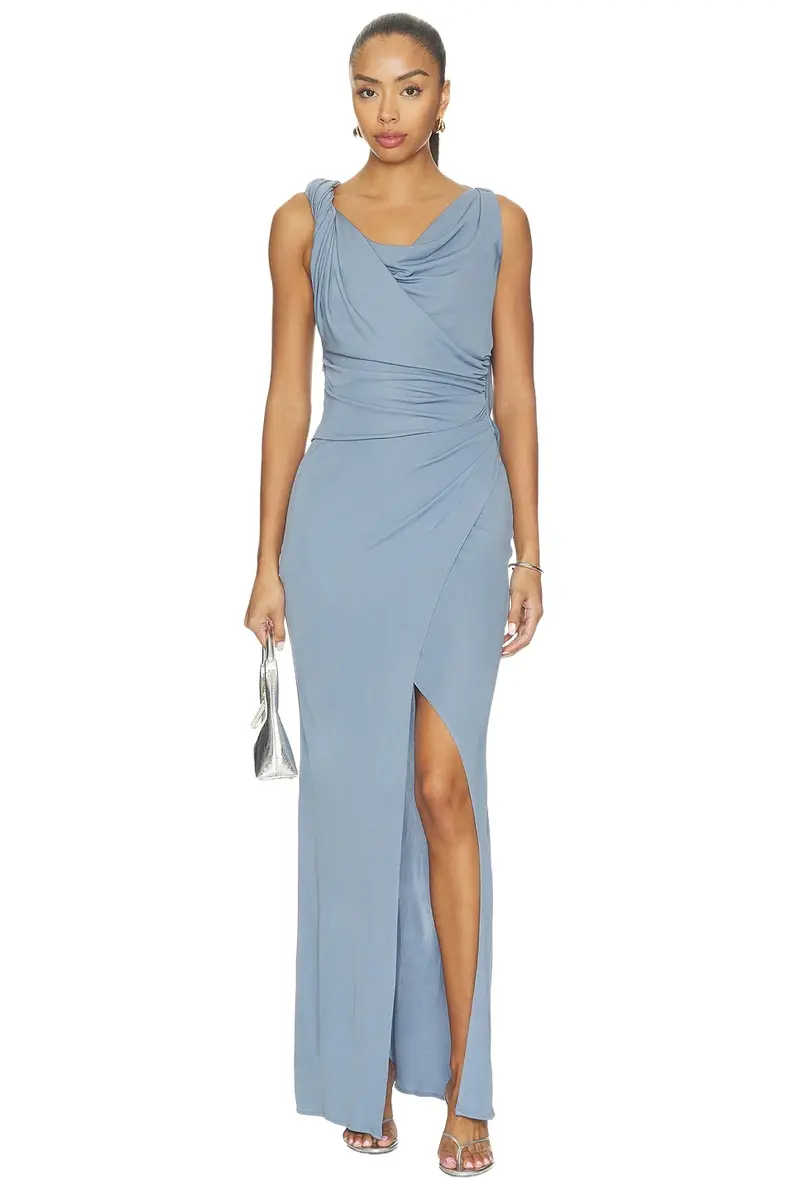 Olenna Twist Low Back Gown Olenna Twist Low Back Gown