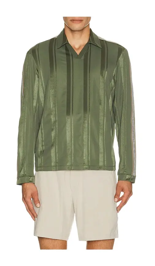 lululemon Knit Stripe Rugby Shirt