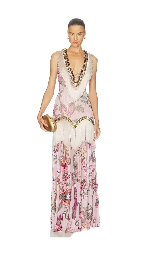 Boho Fringe Gown Boho Fringe Gown
