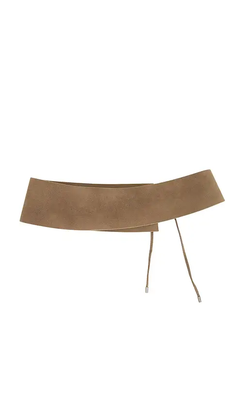 St. Agni Suede Asymmetric Belt | Thumbnail 2 St. Agni Suede Asymmetric Belt | Thumbnail 2