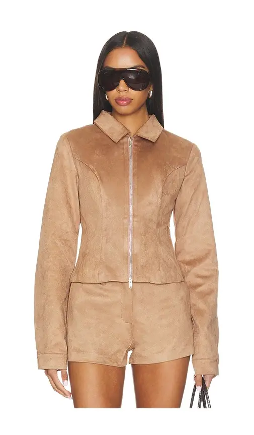 Archer Faux Suede Jacket