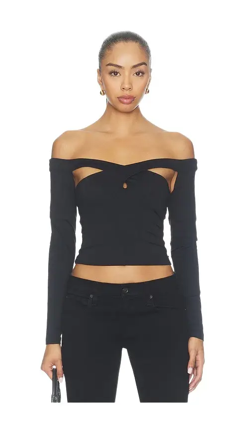 Cross Over Longsleeve Top