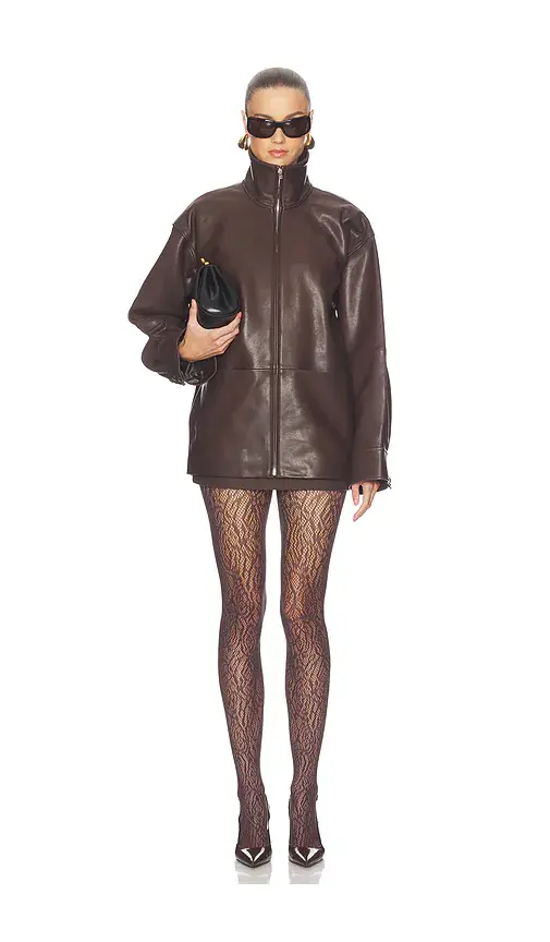 Wolford Rose Lace Effect Tights | Thumbnail 2 Wolford Rose Lace Effect Tights | Thumbnail 2