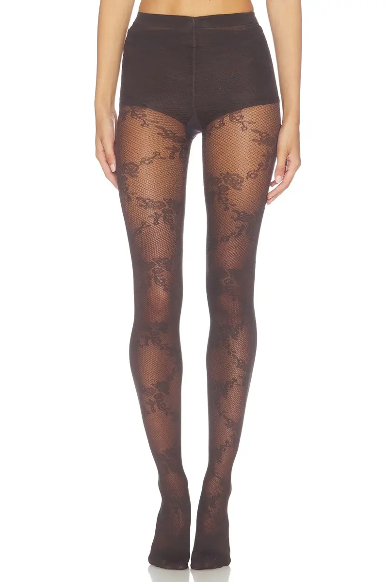 Wolford Floral Lace Tights