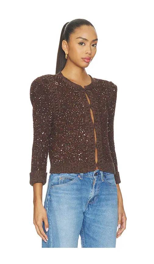 L'Agence Thistle Sequined Cardigan | Thumbnail 2