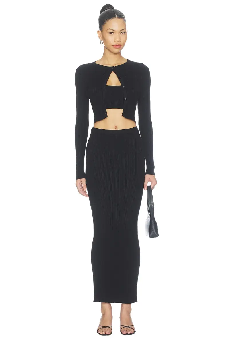 Jude Knit Maxi Skirt Set Jude Knit Maxi Skirt Set