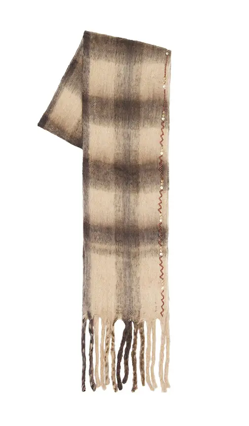 Free People Highland Plaid Skinny Scarf | Thumbnail 2 Free People Highland Plaid Skinny Scarf | Thumbnail 2