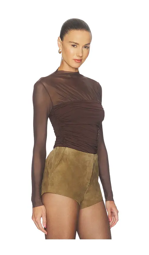 SEROYA Leigh Mesh Top | Thumbnail 2