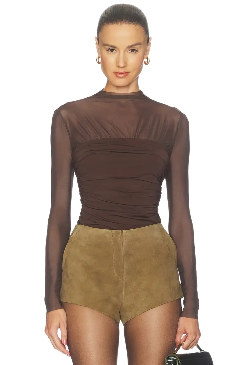 Leigh Mesh Top Leigh Mesh Top