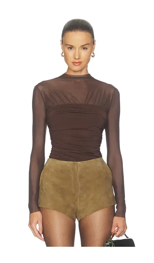 Leigh Mesh Top Leigh Mesh Top