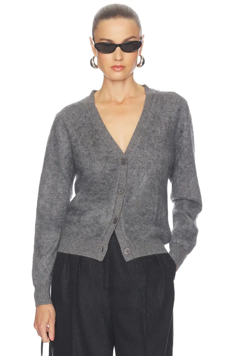 Mink Wash Cashmere Easy Crew Sweater