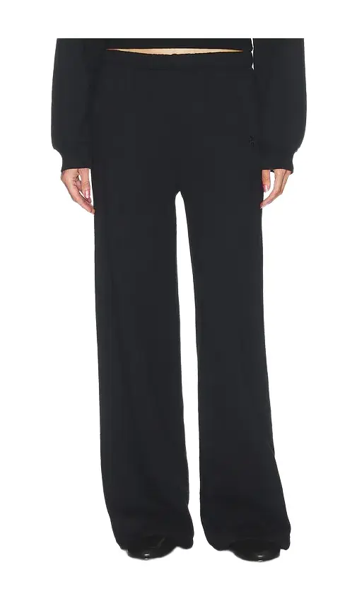 French Terry Oversized Wide Leg Sweatpant