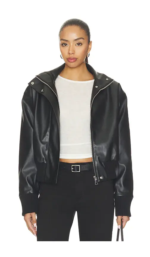 Nonchalant Label Levi Bomber Jacket | Thumbnail 2 Nonchalant Label Levi Bomber Jacket | Thumbnail 2