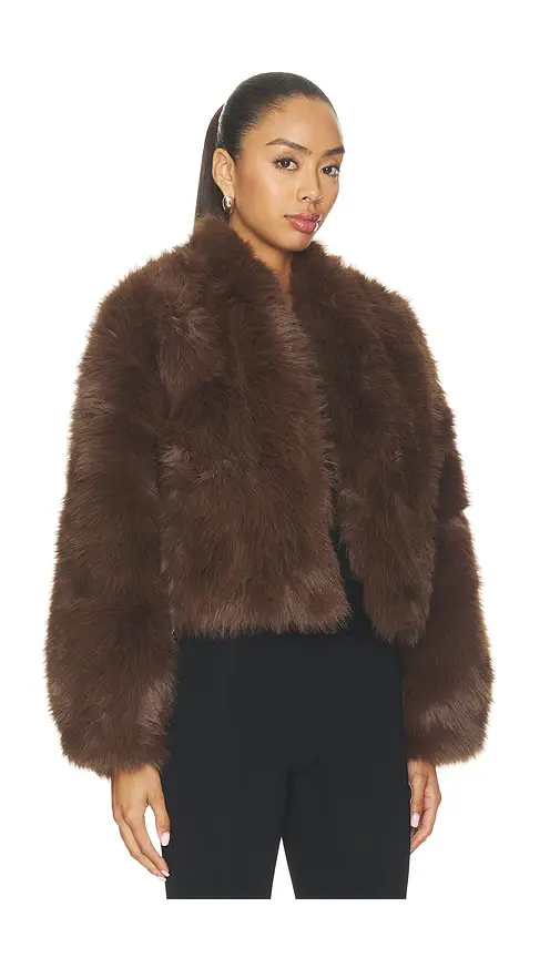 Nonchalant Label Daphne Faux Fur Jacket | Thumbnail 2