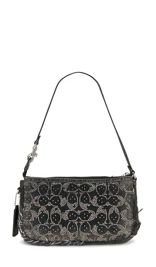 Coach Distressed Denim Crystal Signature Plaza Bag | Thumbnail 2 Coach Distressed Denim Crystal Signature Plaza Bag | Thumbnail 2