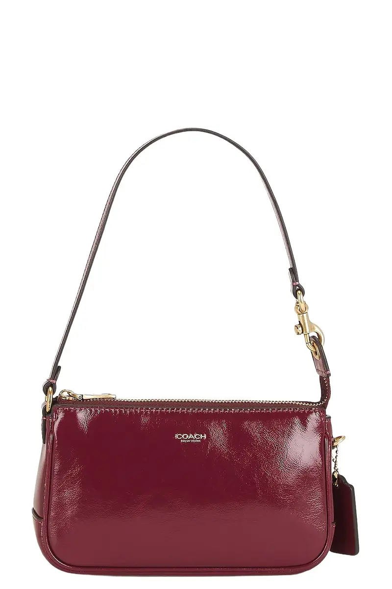Shiny Crinkle Leather Plaza Bag 18 Shiny Crinkle Leather Plaza Bag 18