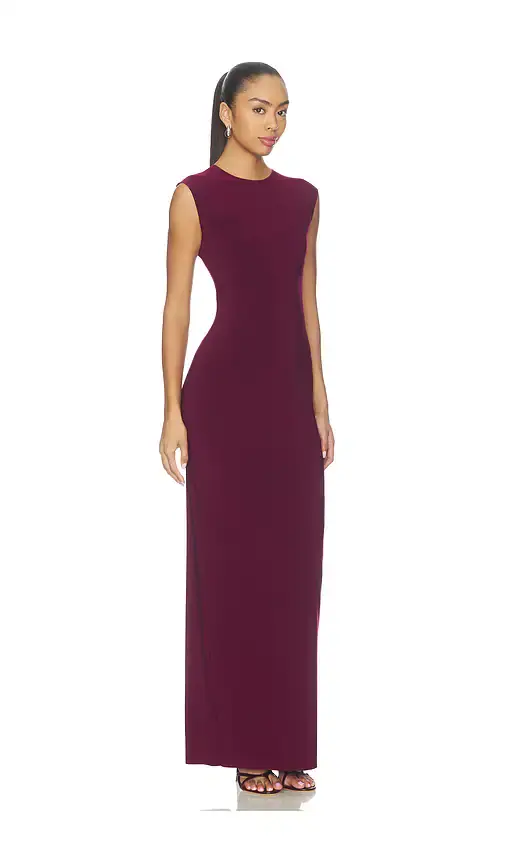 Norma Kamali Sleeveless Long Dress | Thumbnail 2 Norma Kamali Sleeveless Long Dress | Thumbnail 2