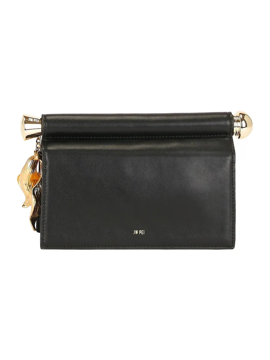 JW PEI Holly Metal Pendant Embellished Clutch